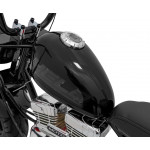 Elektrická motorka Chopper Warrior - čierna
